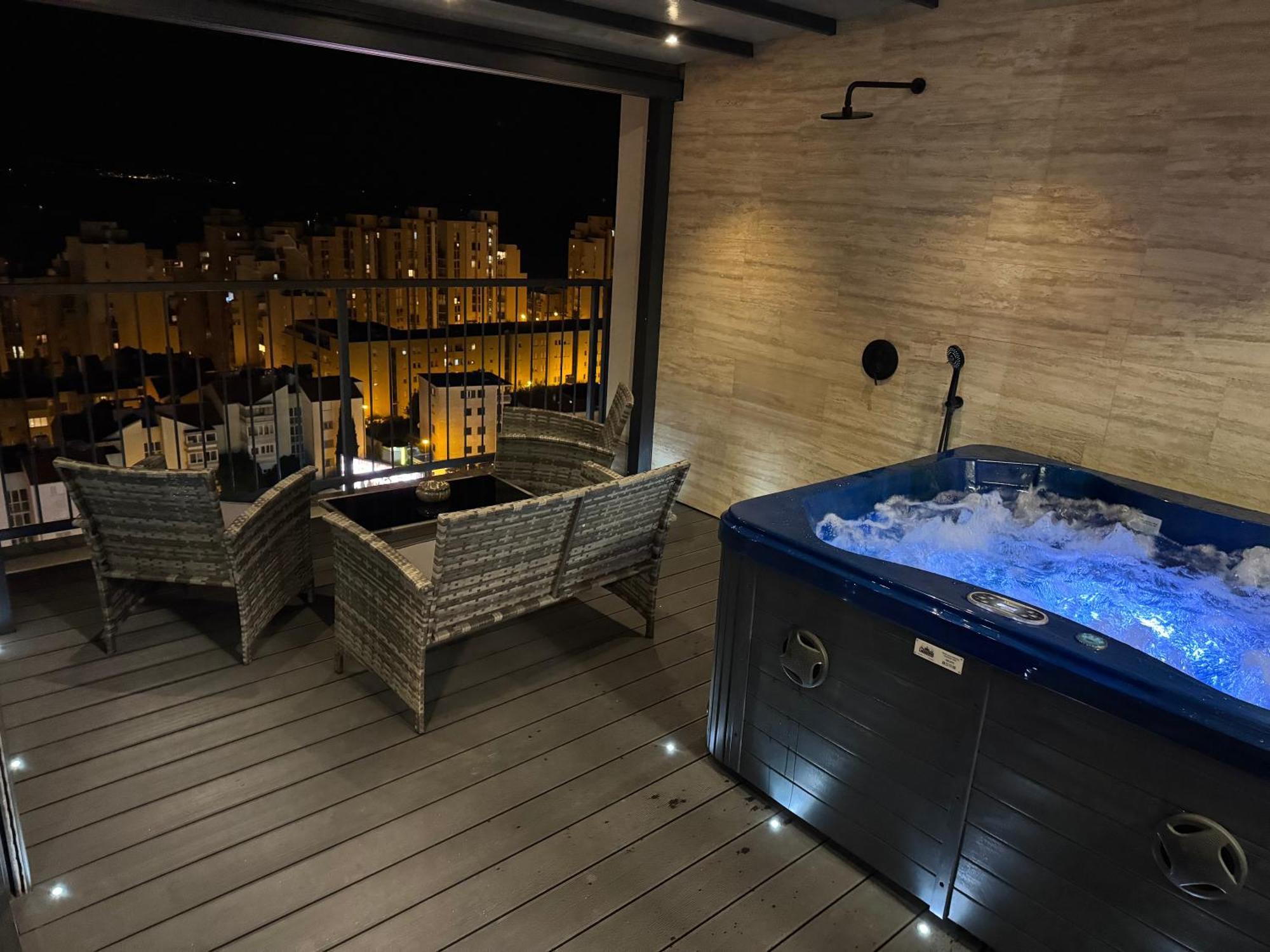 Lägenhet Magic View Luxury Penthouse With Jacuzzi And Sea View Split