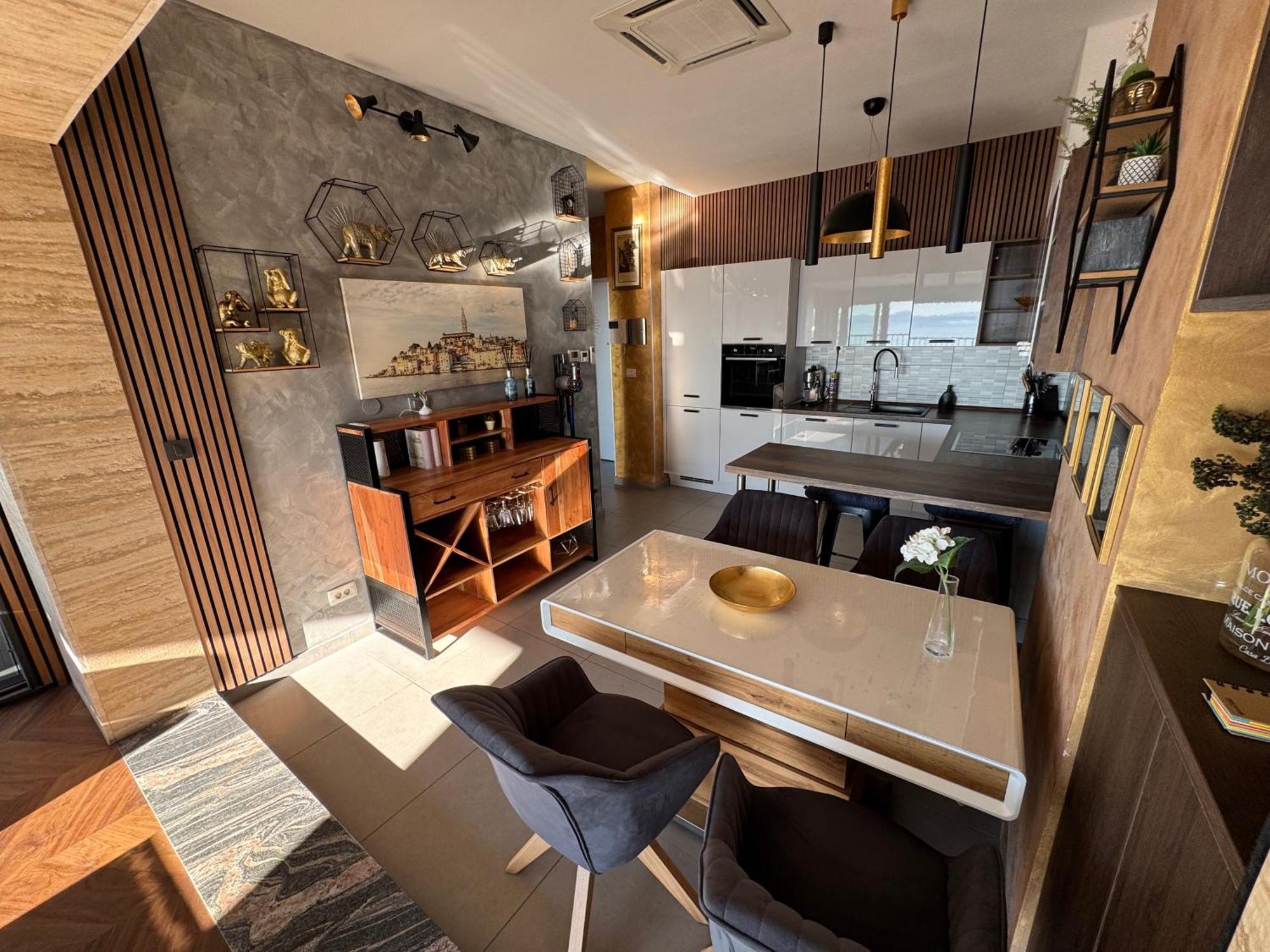 Lägenhet Magic View Luxury Penthouse With Jacuzzi And Sea View